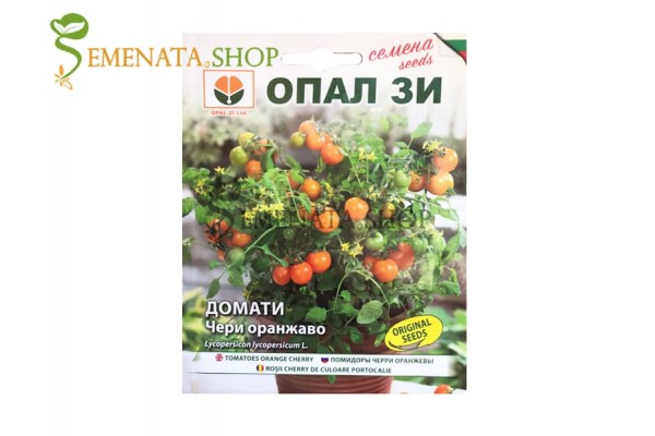 Семена на домати Оранжево чери (колов сорт) Семена на домати Оранжево чери (колов сорт)